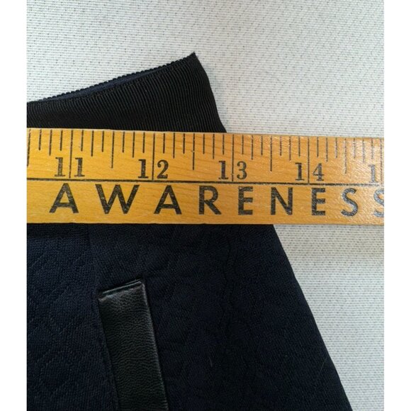 Madewell 1937 Womens A-Line Mini Skirt Size 0 Black Quilted Flared Skater Y2K - Picture 8 of 10